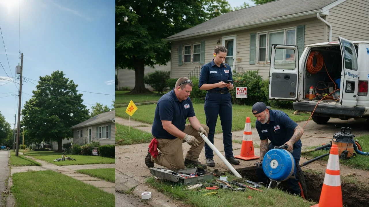 Sewer Line Repair in South Charleston, OH near me